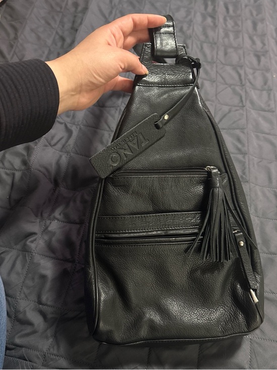 black leather zip top backpack with tassel On The Way Faux In Whether you need a trendy backpacks for outdoor Marianna Black Genuine Leather Backpack